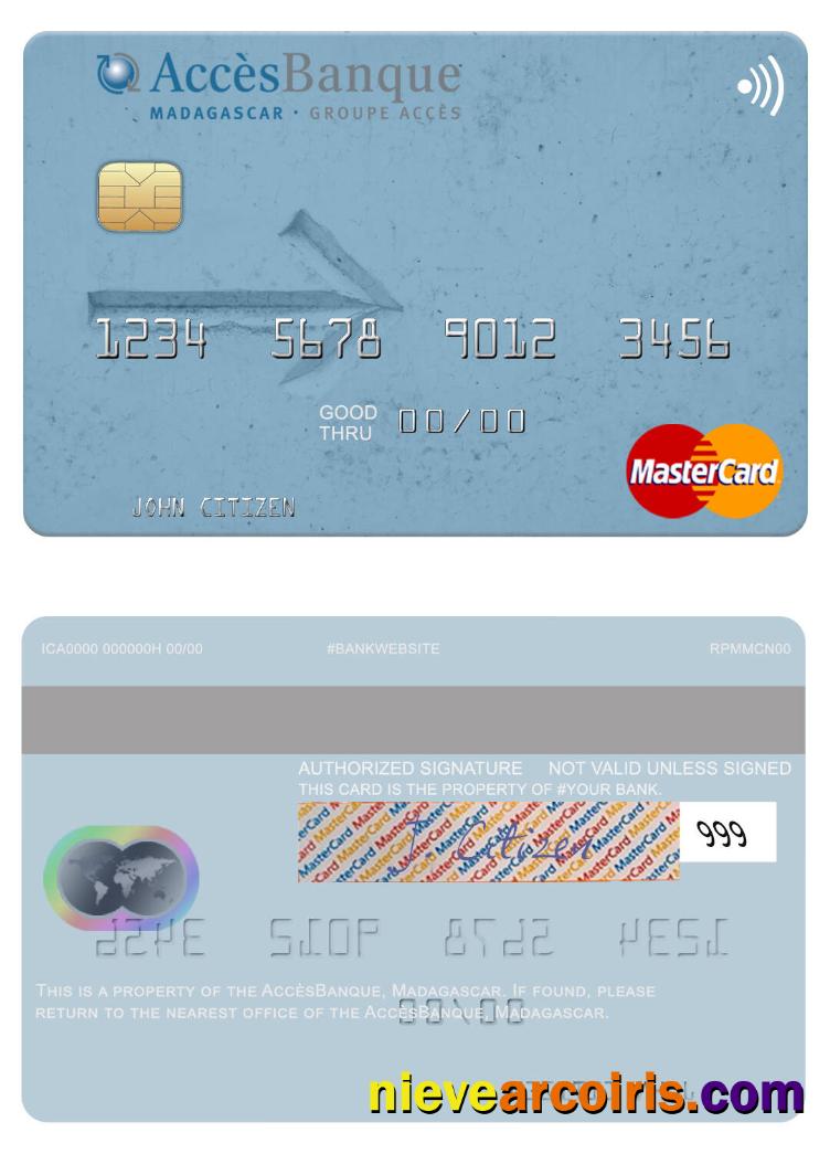 Madagascar AccèsBanque mastercard